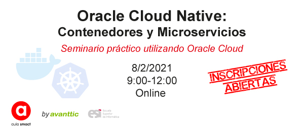 Seminario-onlie-aula-smact-febrero-2020-Oracle-Cloud-Native-Contenedores-y-Microservicios