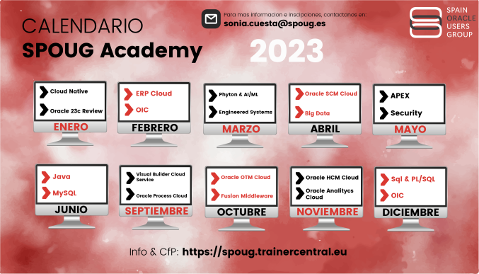 Calendario SPOUG Academy1